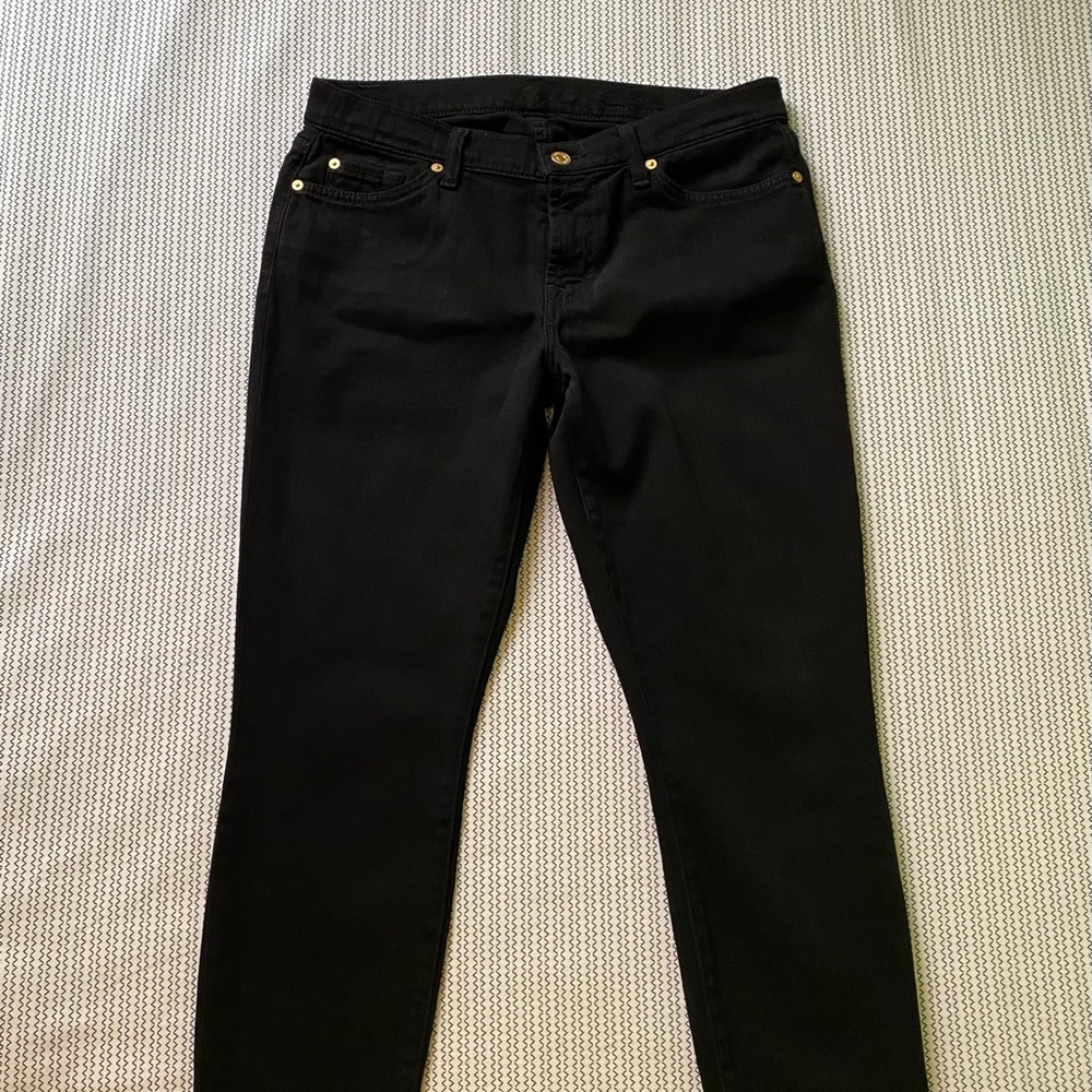 7 for all mankind women midrise skinny jeans size 29